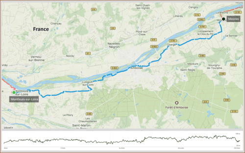 Camino - Etappe 8 - Dag 2 - Van Montlouis-sur-Loire naar Mosnes (F)