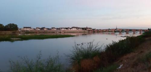 Uitzicht op Blois (waar we in een hotel sliepen)
