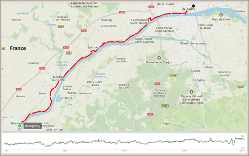 Camino - Etappe 8 - Dag 5 - Van Beaugency naar Orléans (F)