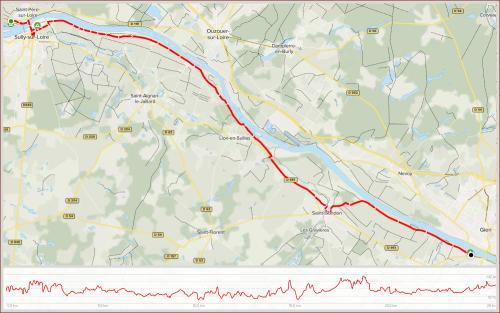 Camino - Etappe 9 - Dag 4 - Van Sully-sur-Loire naar Gien