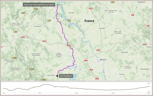 Camino - Etappe 12 - Dag 2 - Van Saint-Jean-Saint-Maurice-sur-Loire naar Les Trouilleres