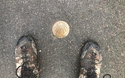 Ik loop de goede kant op;  hoe nat m'n schoenen ook mogen zijn