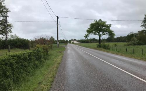 En soms even de 'echte' weg op, waar ze flink hard kunnen rijden