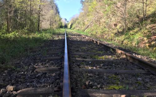 Na een flinke klim off-road/-path kwam ik op het touristische spoortje dat ik daarna een tijdje volgde